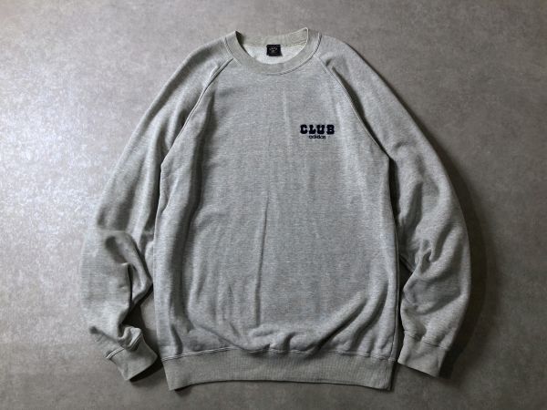 80's vintage●adidas●CLUB adidas●ロゴ刺繍 スウェット トレーナー●アディダス ヴィンテージ古着_画像2