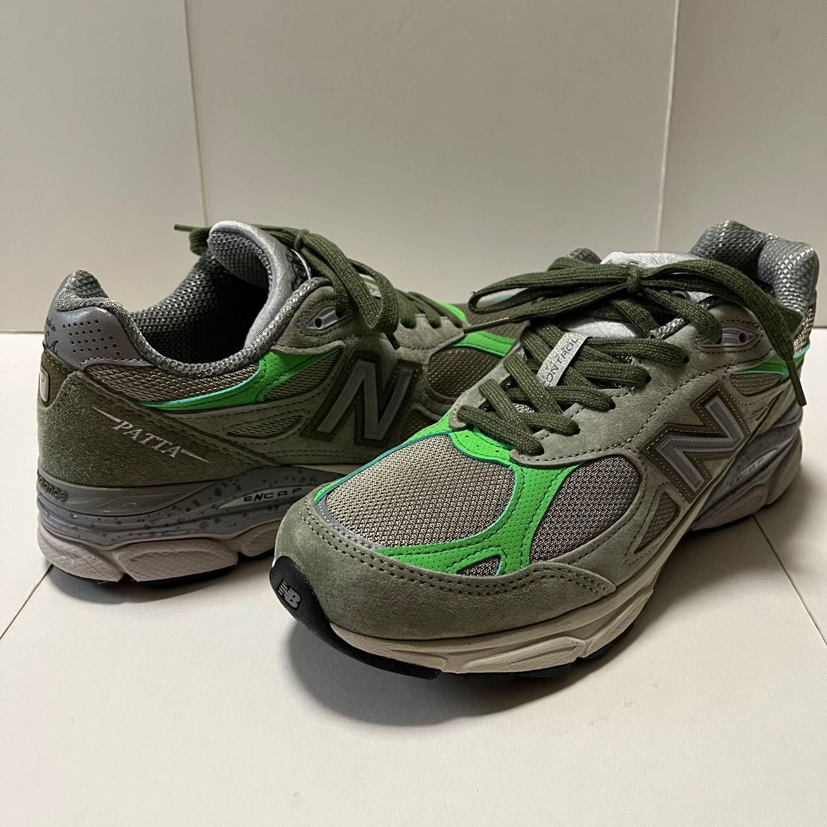 Patta × New Balance 990V3 Olive パタ × ニューバランス 990V3 Patta × New Balance 990V3 Olive パタ × ニューバランス 990V3