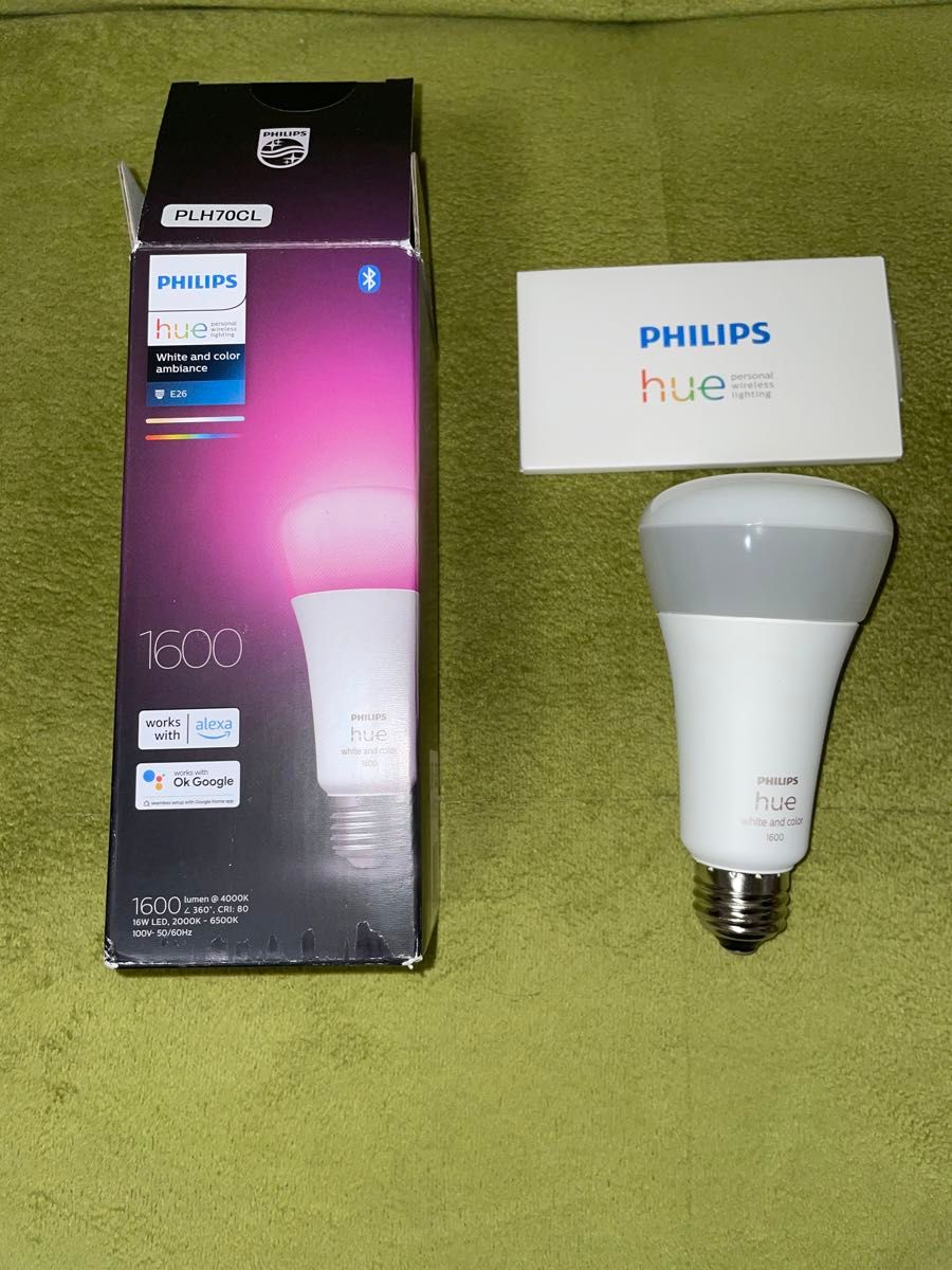Philips Hue フィリップスヒュー スマート電球 100W E26 スマートライト LED電球 スマートled 照明