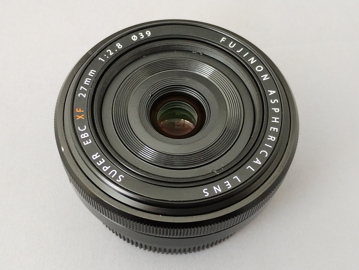 【メーカー点検済】フジノンレンズ XF27mmF2.8 [ブラック]FUJIFILM フジフイルム 富士フイルムの画像6