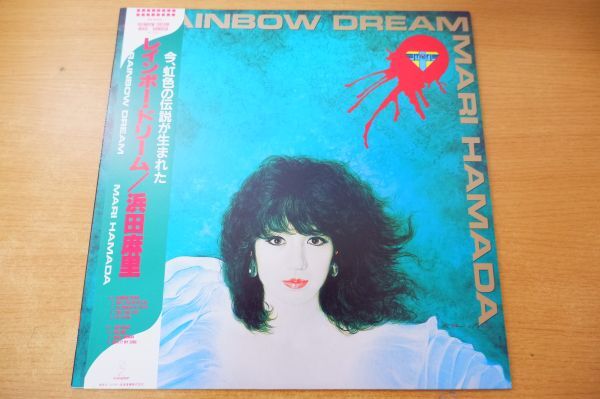 F2-290＜帯付LP/美品＞浜田麻里 / レインボー・ドリーム_画像1