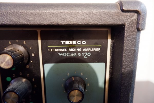 141 TEISCO VC-120A 5CHANNEL MIXING AMPLIFIERの画像3