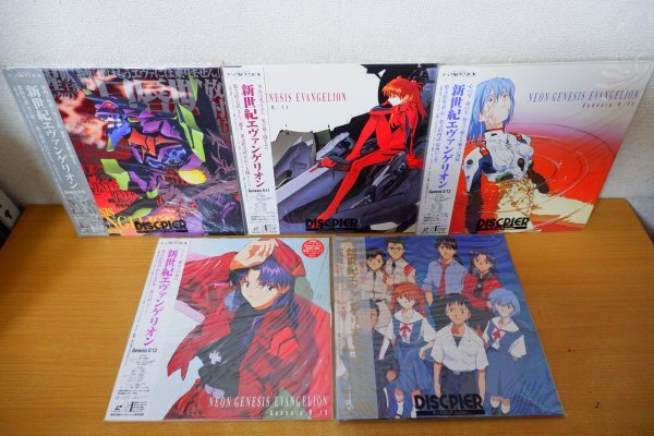 M3-035<LD> Neon Genesis Evangelion Genesis.0:1~0:14/ theater version set 