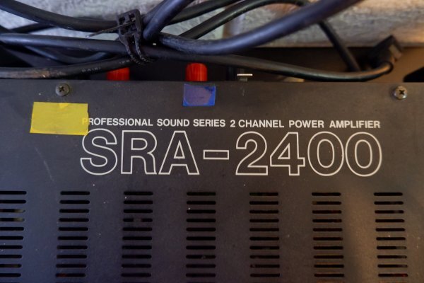 202 Roland SRA-2400 パワーアンプ_画像7