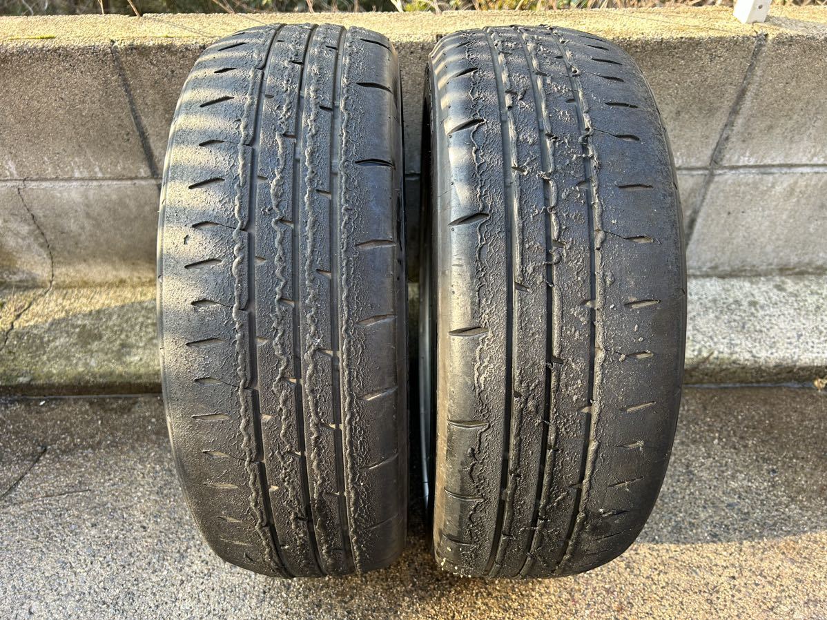 ブリヂストンRE 71-RS サイズ　165/55R15 2本 2023年製 ポテンザ RE71RS ビート切れ無し_画像1