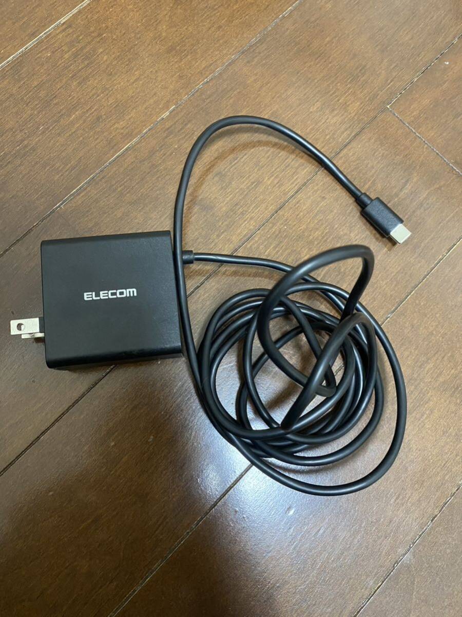 エレコム　PD0845BK PCACアダプター ELECOM PC充電器_画像1