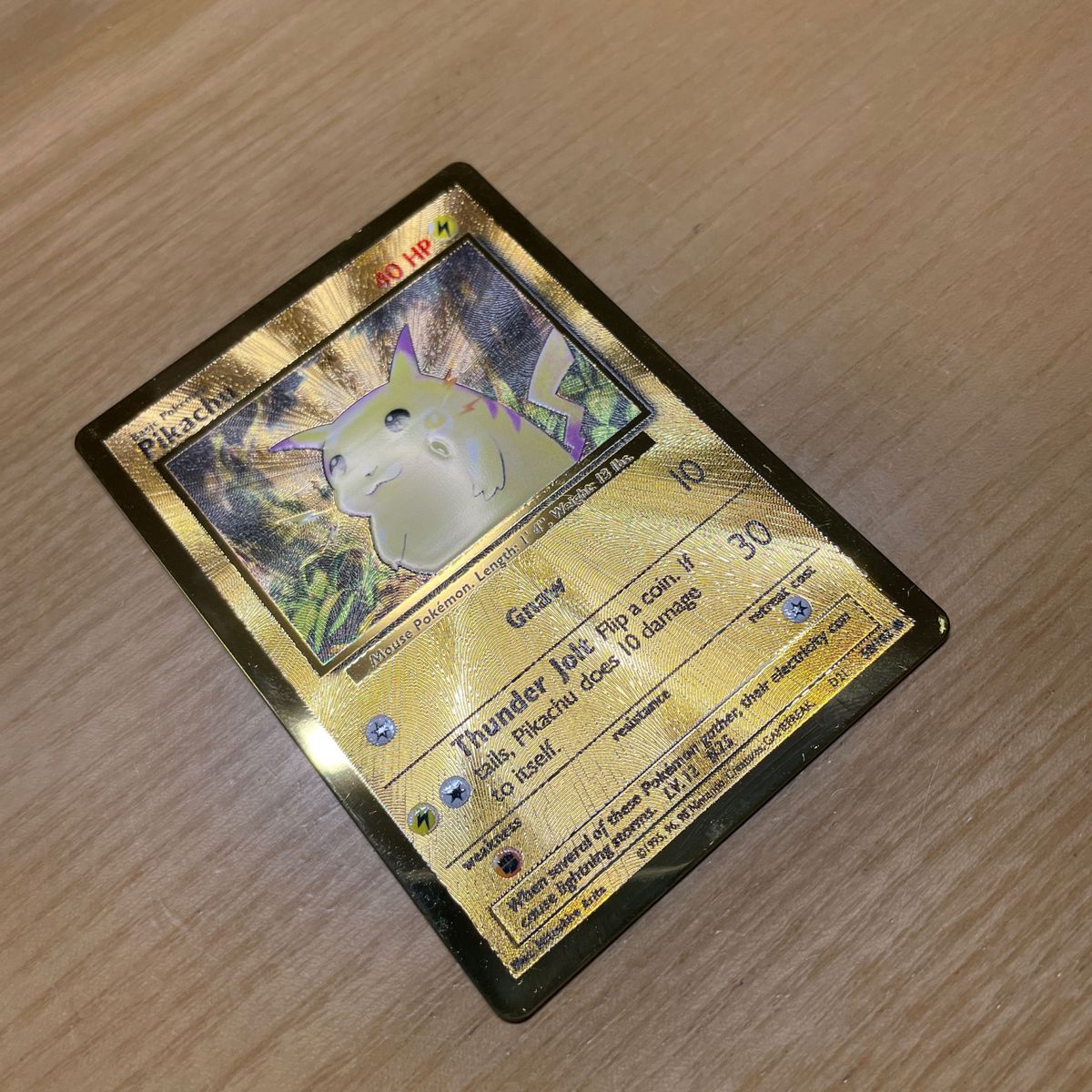 メタルカード 限定品】ピカチュウ Pikachu メタルカード メタルカード 限定品】ピカチュウ Pikachu メタルカード
