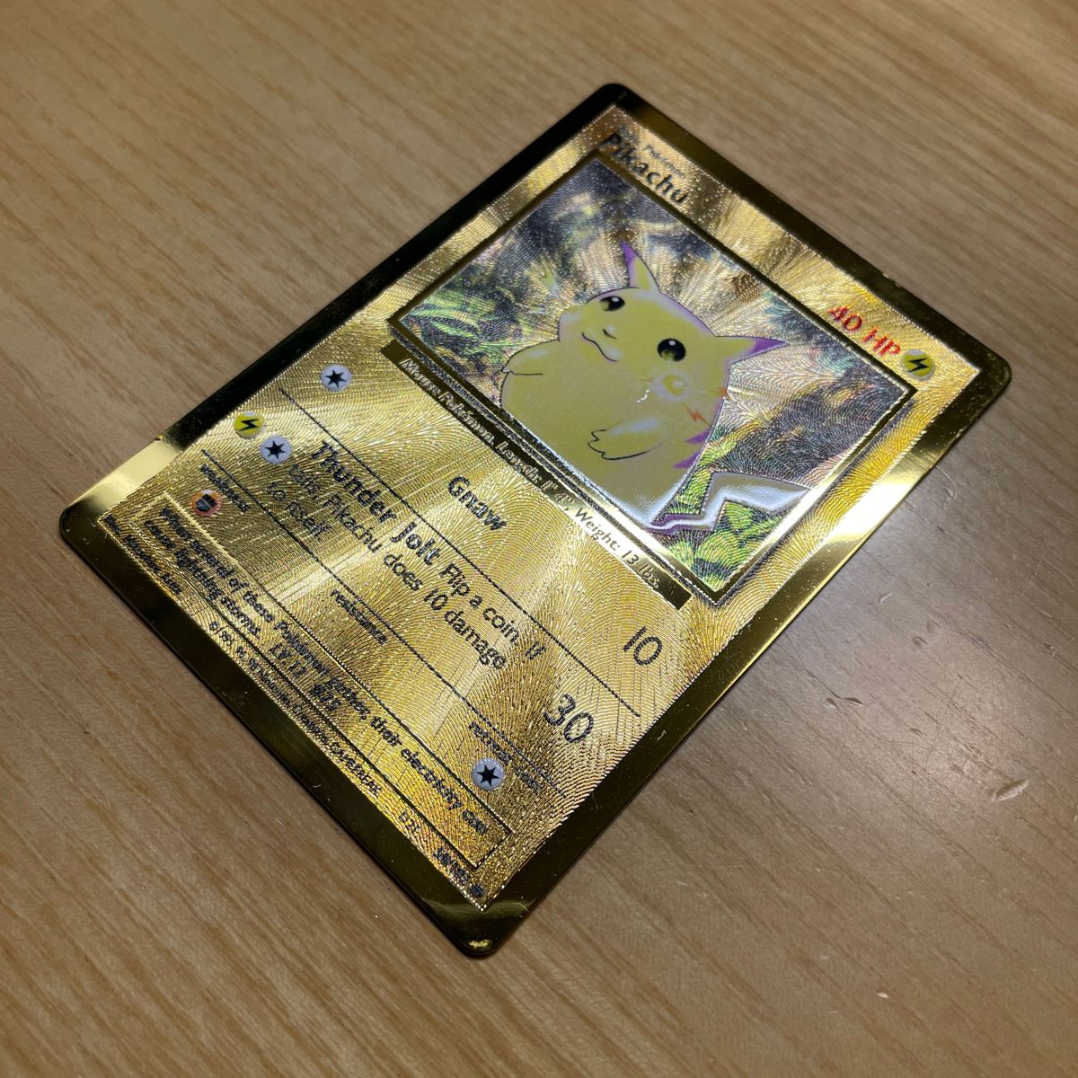 メタルカード 限定品】ピカチュウ Pikachu メタルカード メタルカード 限定品】ピカチュウ Pikachu メタルカード