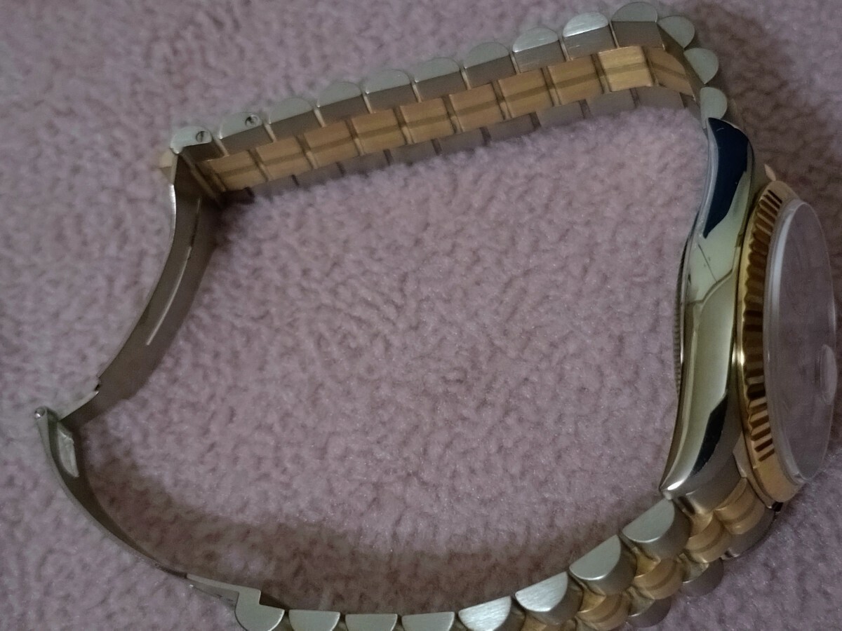 メンズ腕時計 ROLEX 18239Bigトリドール10Pダイヤ 自動巻き2023年日本ロレックスＯＨ済み_画像8