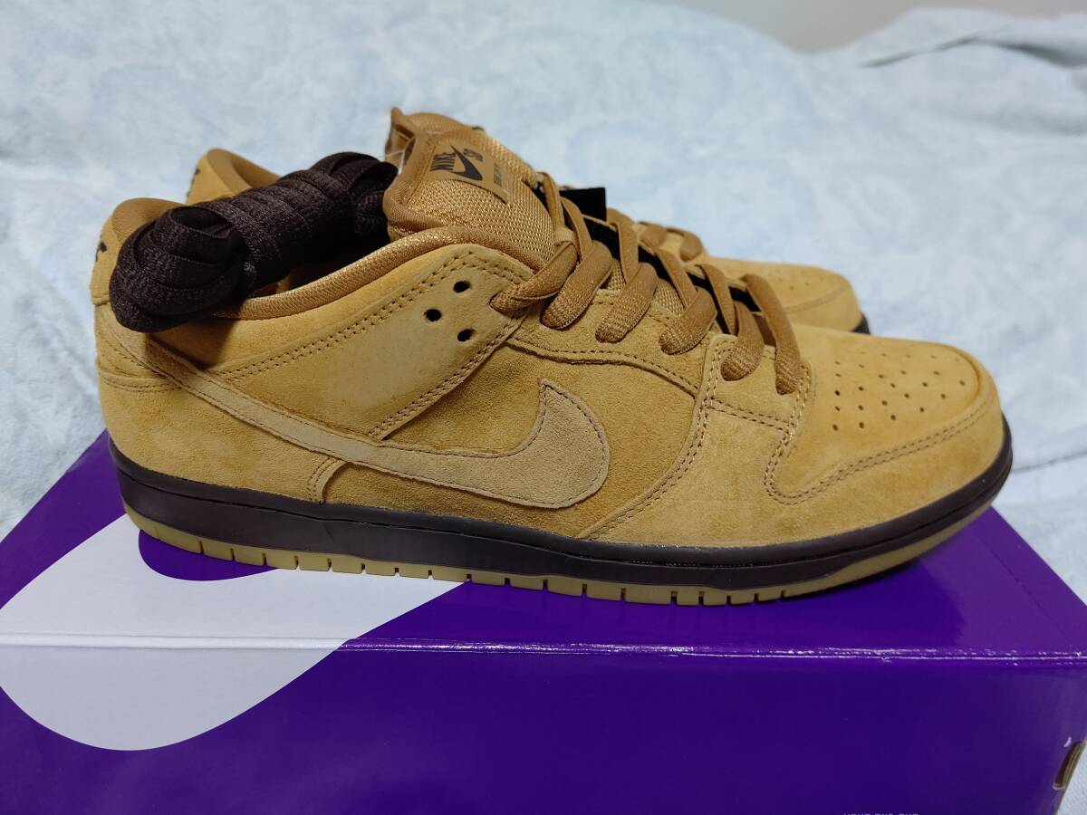 新品 NIKE SB DUNK LOW Wheat 28cm/ air max force jordan 1 2 3 4 5 retro high low og trophy room atmos supreme stussy rayssa leal dn_画像4