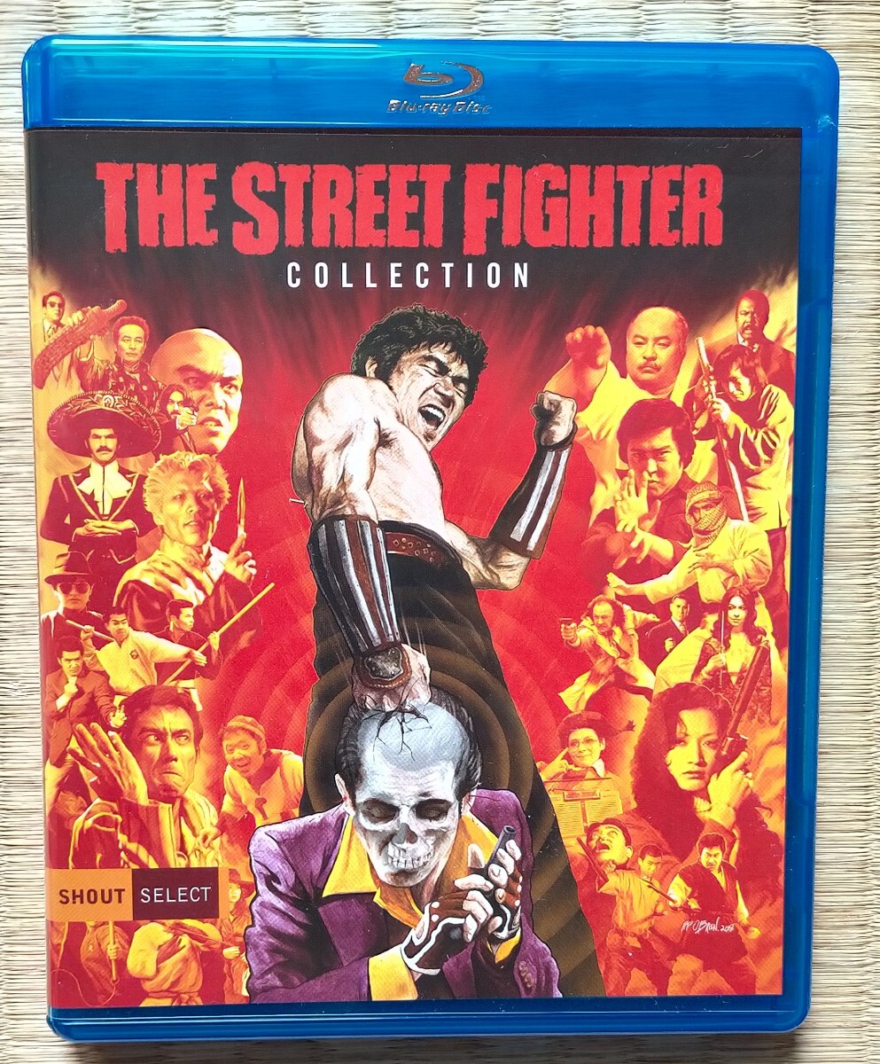 blu-ray 千葉真一 殺人拳 コレクション 3枚組 美品　the street fighter collection ブルーレイ 東映　志穂美悦子　_画像3