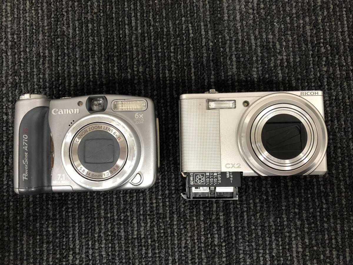 86☆デジカメ　デジタルカメラ　まとめ売り　Canon IXY/SONY/RICOH CX2/LUMIX/FUJIFILM　バッテリー有り　本体　写真追加有り_画像6