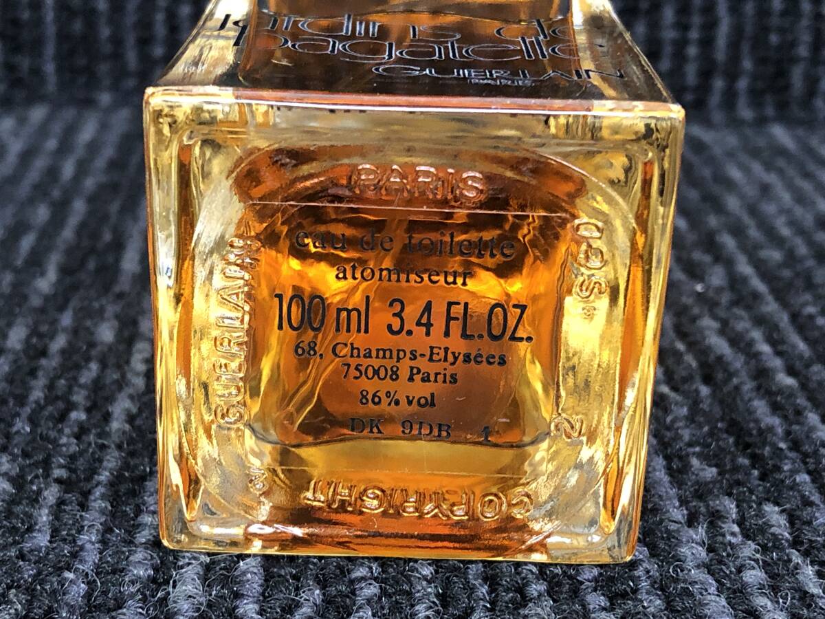 101*GUERLAIN jardins de bagatelle Guerlain jaru Dan baga tail 100ml духи б/у товар редкий редкость 