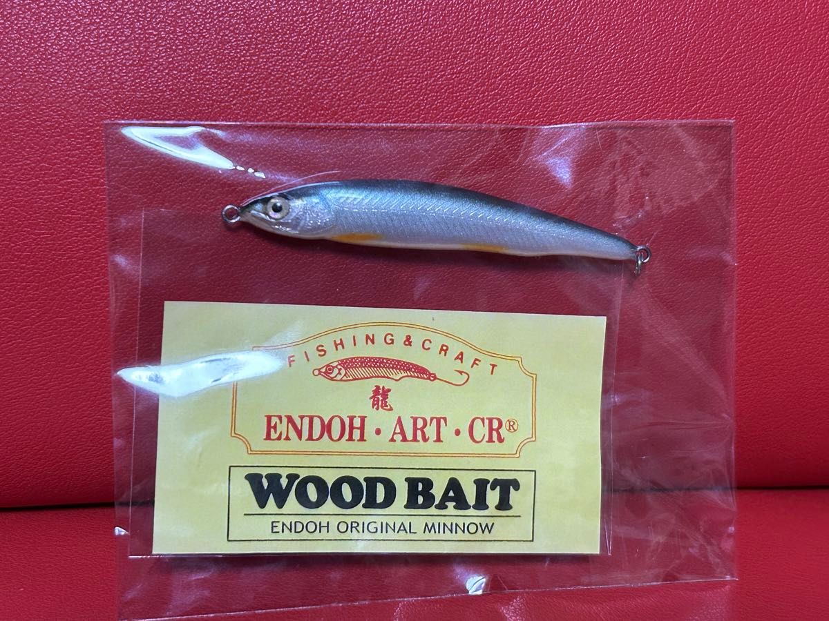 【最終値下げ】ウッドベイト　ENDOH  MINNOW   WB 8FT ヒメマスレイクトローリング