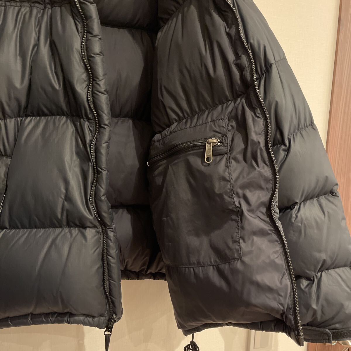 【90年代購入希少バングラデシュ製】THE NORTH FACE ノースフェイス 1996ヌプシジャケット NF002YO LOT#USA/AL#601 XLサイズ 黒_画像9