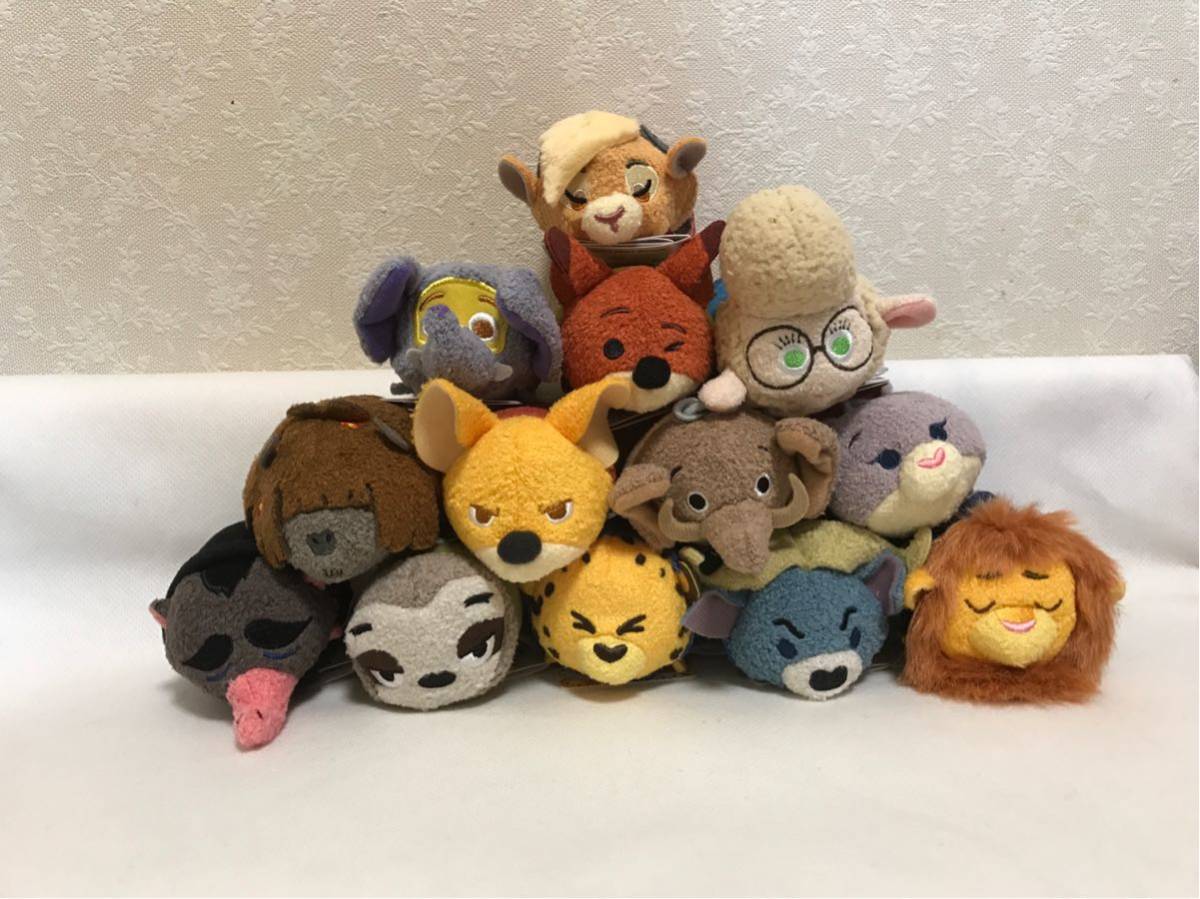 ヤフオク ディズニー ツムツム ズートピア 日本未発売ガゼ