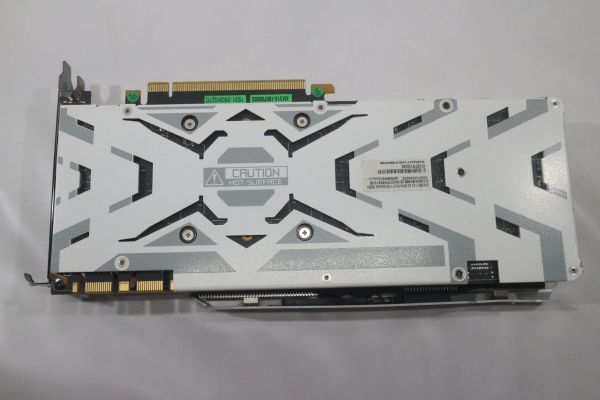未チェック品◇NVIDIA GALAX GeForce GTX1080Ti 11GB EX OC White グラフィックボード ジャンク_画像2