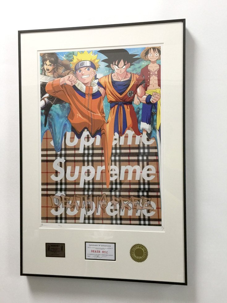 Yahoo!オークション - DEATH NYC 額付き 世界限定100枚 アート Yahoo!オークション - DEATH NYC 額付き 世界限定100枚 アート