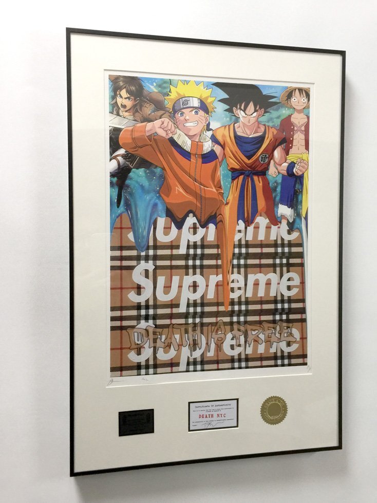 Yahoo!オークション - DEATH NYC 額付き 世界限定100枚 アート Yahoo!オークション - DEATH NYC 額付き 世界限定100枚 アート