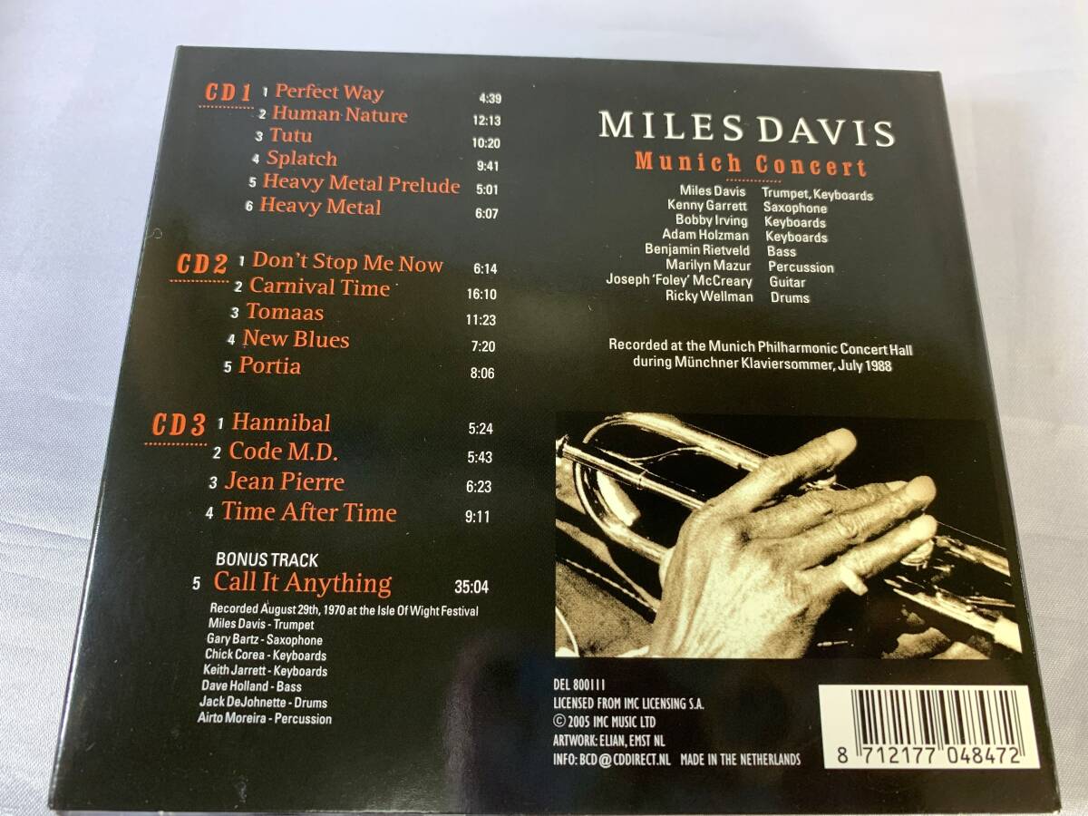 ★マイルス・デイビス 美品 7枚 Miles Davis Miles at the Fillmore ４CD ＋Munich Concert ３CDの画像5