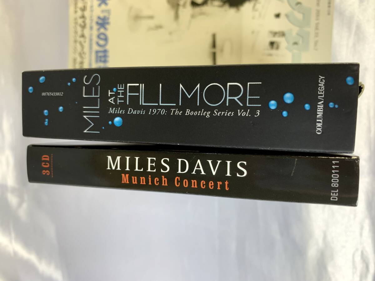 ★マイルス・デイビス 美品 7枚 Miles Davis Miles at the Fillmore ４CD ＋Munich Concert ３CDの画像6