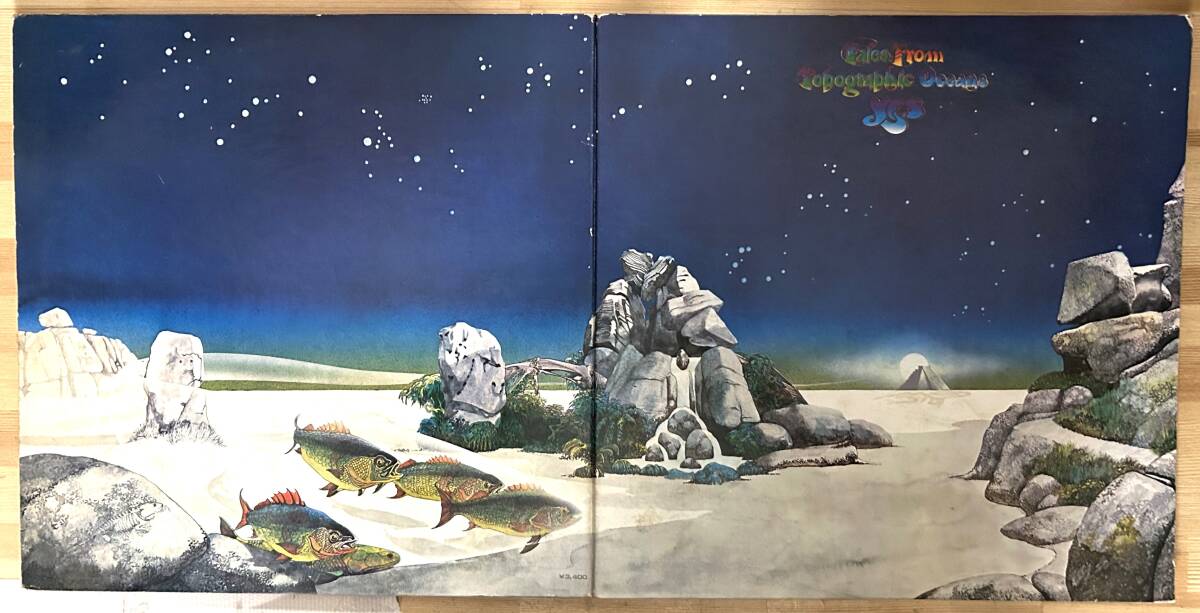 0427）ＹＥＳ　⑩　２ＬＰレコード　Ｔａｌｅｓ　ｆｒｏｍ　Ｔｏｐｏｇｒａｐｈｉｃ　Ｏｃｅａｎｓ　海洋地形学の物語_画像1