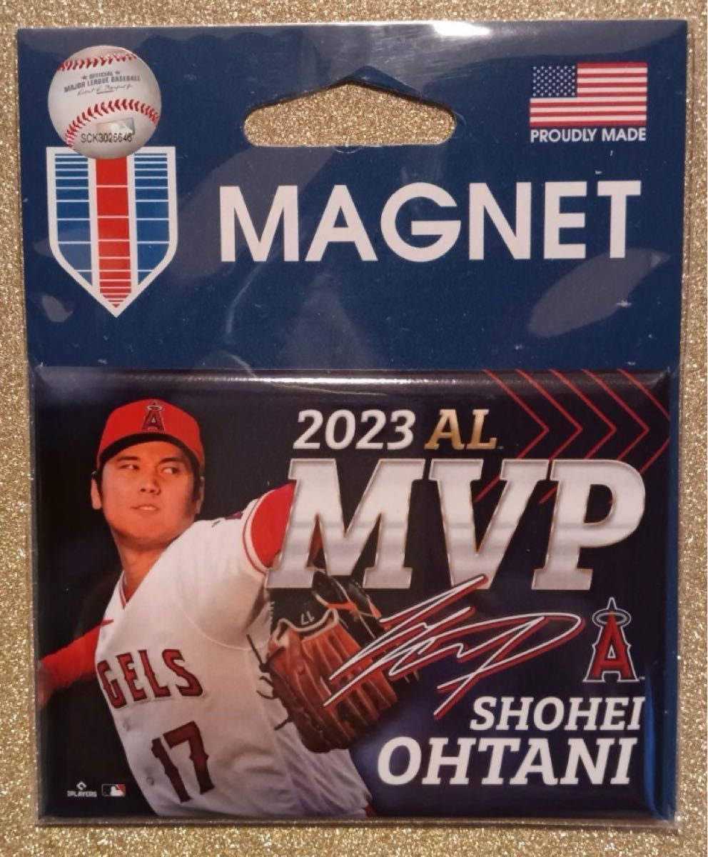 新品　 大谷翔平選手 2023 AL MVP受賞記念アクセサリー3点セット