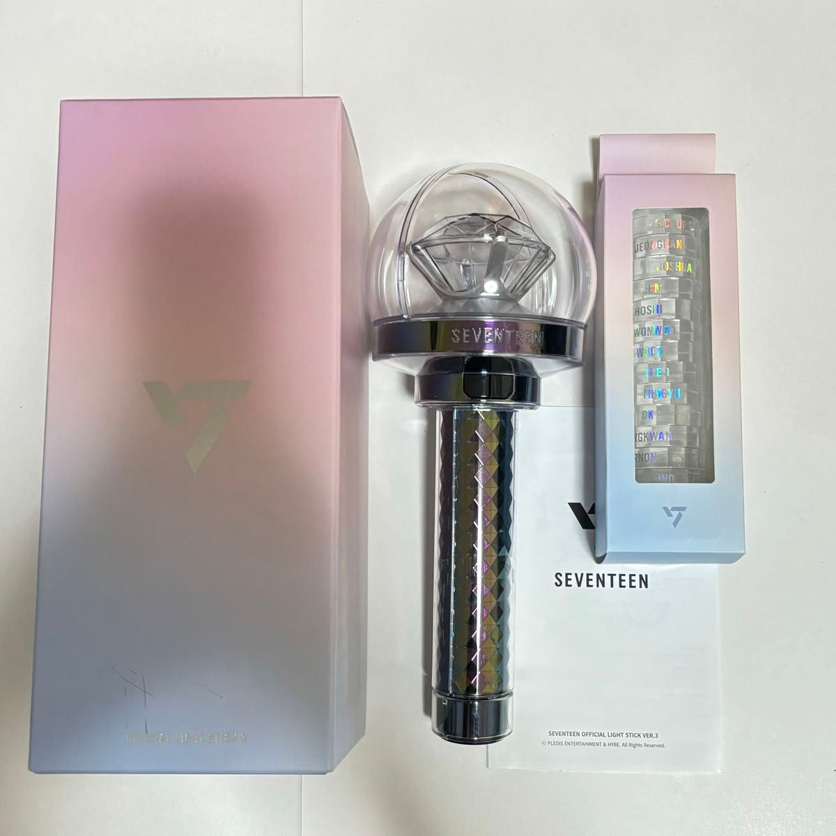 SEVENTEEN セブチ ペンライト Carat棒 ver 3 デコリング|Yahoo SEVENTEEN セブチ ペンライト Carat棒 ver 3 デコリング|Yahoo