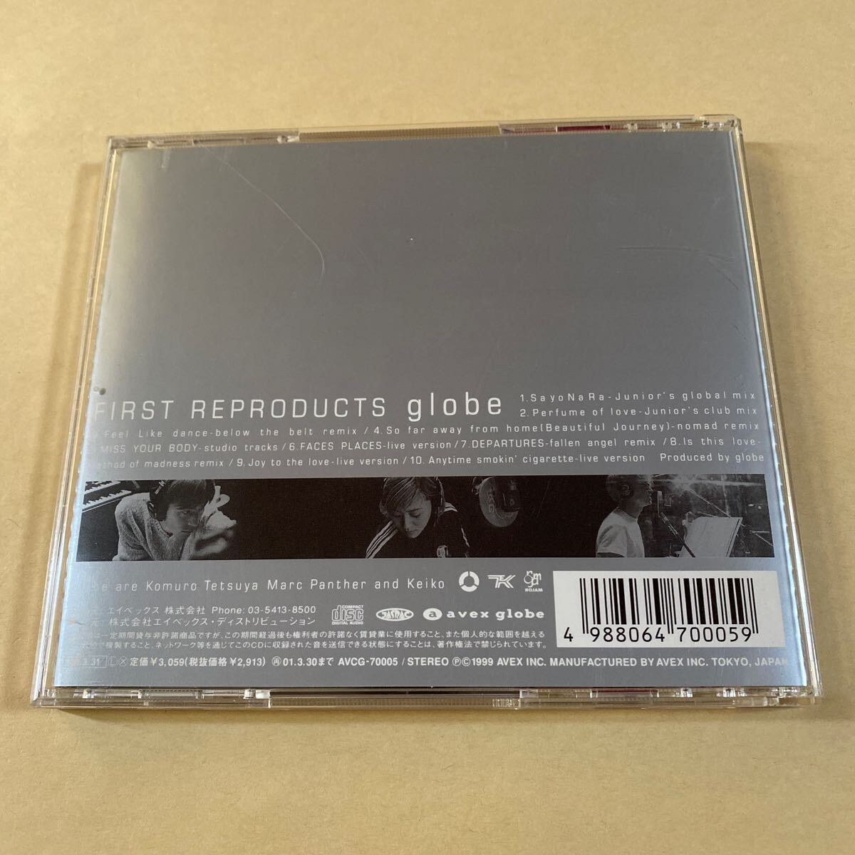 globe 1CD「FIRST REPRODUCTS」_画像2