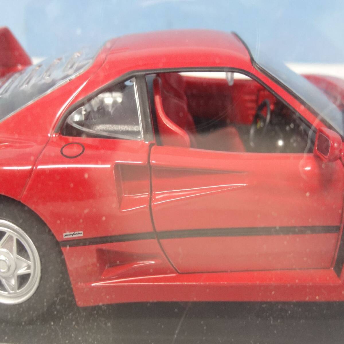 ディアゴスティーニ 1/24 フェラーリ F40-1987 ダイキャストモデル Ferrari ミニカー Y2024031550の画像3