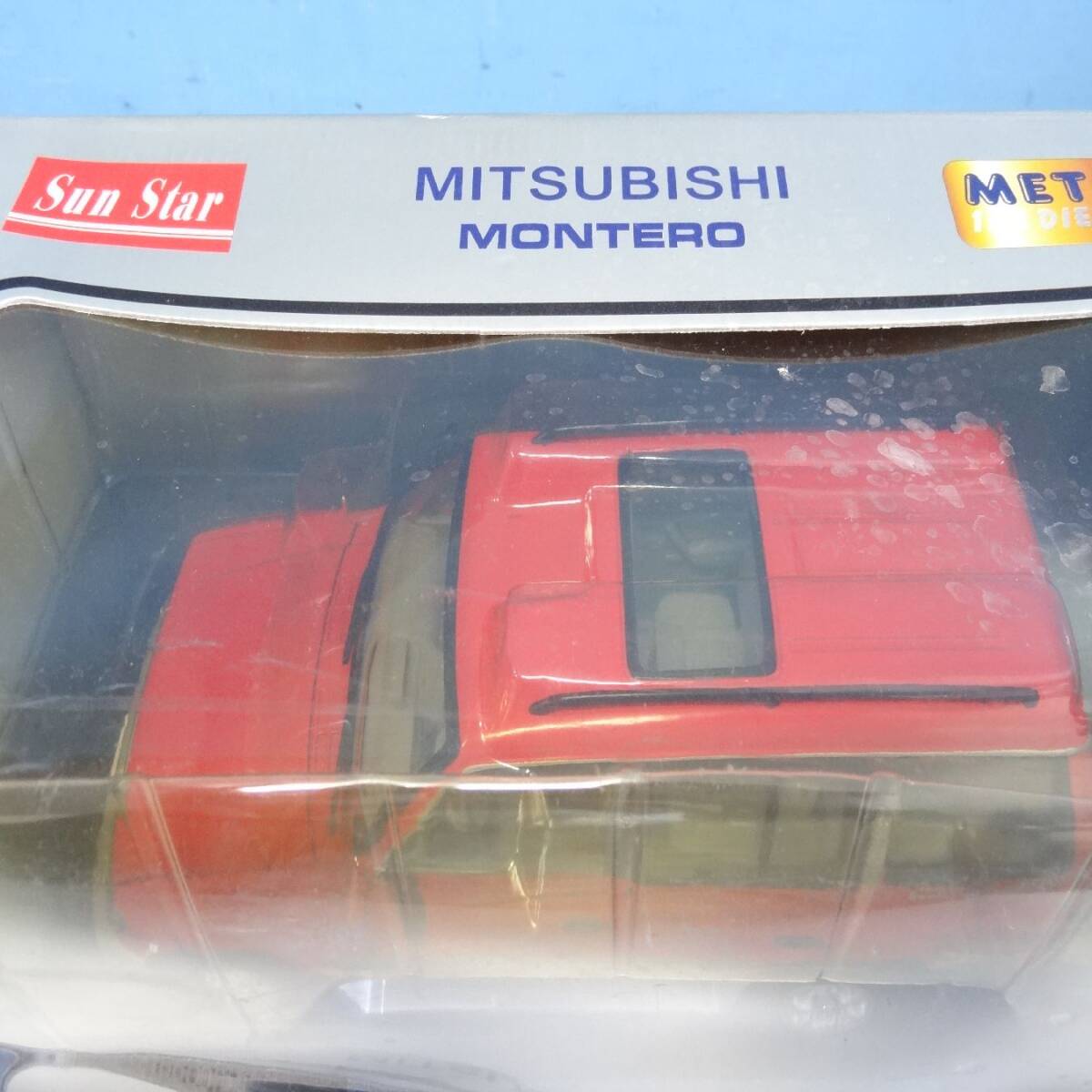 1/18 MITSUBISHI MONTERO パジェロ 3500 4WD タンスター 三菱 METAL DIE-CAST 未使用 Y2024031502_画像2