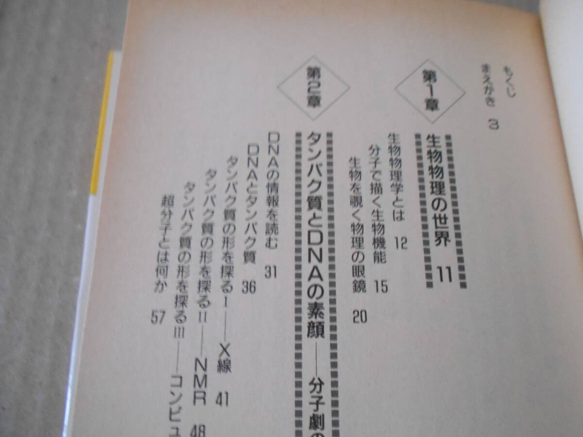 ◎生物物理の最前線　日本生物物理学会編　ブルーバックス　講談社　第2刷　中古　同梱歓迎　送料185円　_画像8