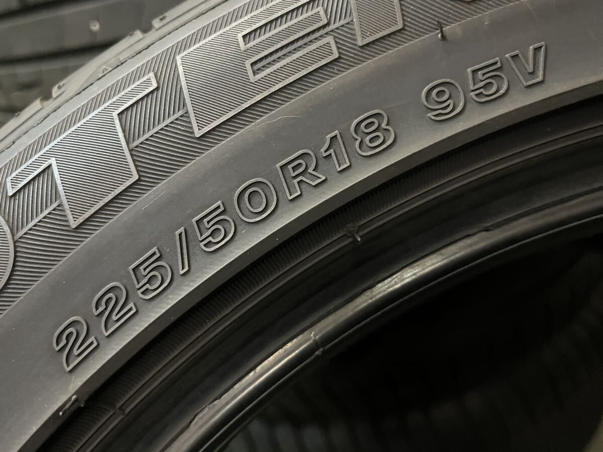 225/50R18 BRIDGESTONE POTENZA RE050A 2019年製 中古タイヤ 2本セット_画像9