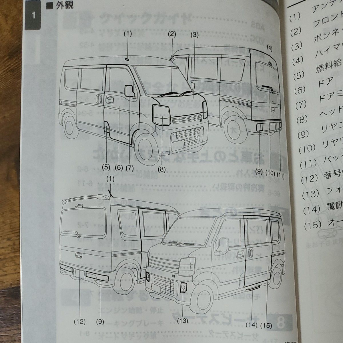 日産 NV100クリッパー クリッパーリオ 取扱説明書 平成27年発行