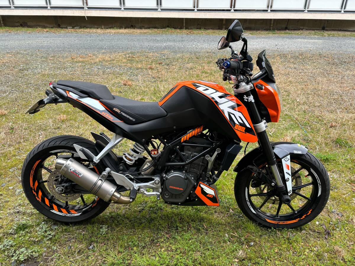 KTM 200duke 2013 ABS 自賠責 令和7年3月まで_画像2