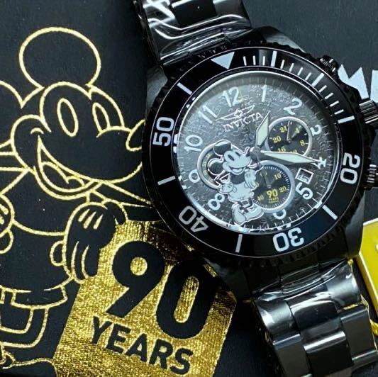即決数量限定セール！ 新品 90周年 記念モデル 世界限定3000本 Invicta Disney ディズニー ミッキーマウス ミッキー 専用BOX インビクタ _画像2