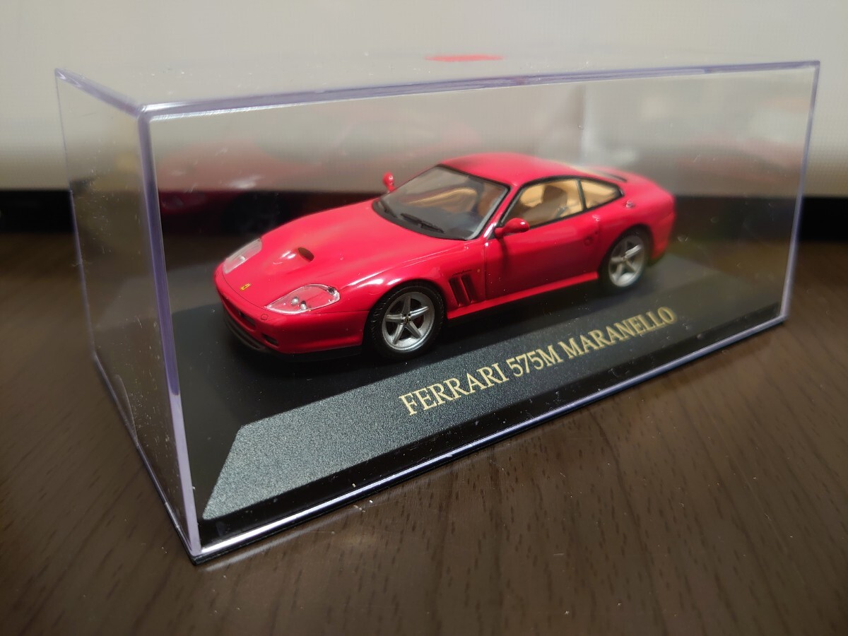 ixo Ixo 1/43 Ferrari 575M Maranello красный 