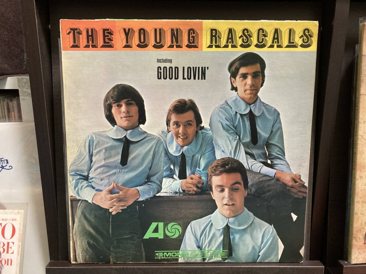 【LP】YOUNG RASCALS ☆ S.T. 66年 US Atlantic モノラル アナログ ブルーアイドソウル 名盤 Good Lovin' 広告インナー付き 爆音_画像1