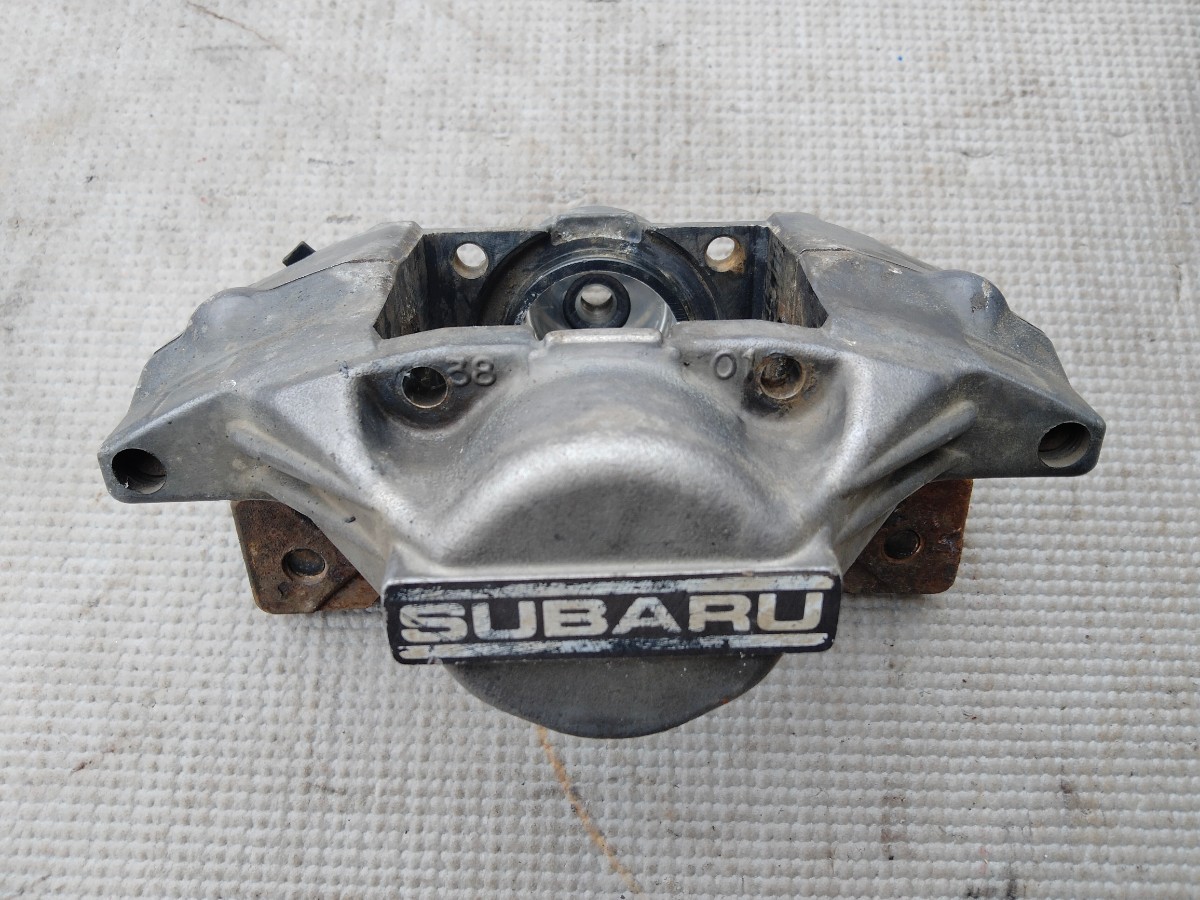  Subaru original rear 2 pot brake caliper bracket attaching Legacy (BP/BL/BE/BH) BH Impreza 