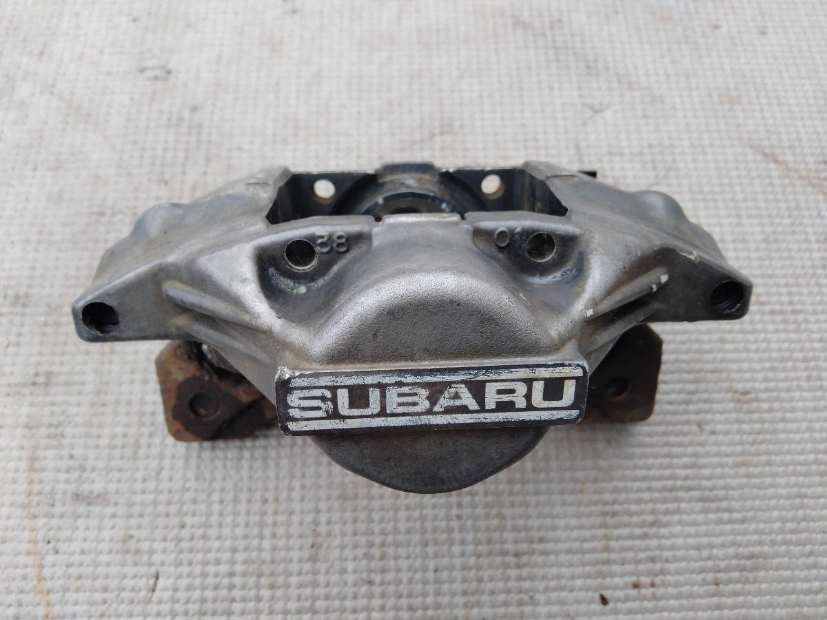  Subaru original rear 2 pot brake caliper bracket attaching Legacy (BP/BL/BE/BH) BH Impreza 