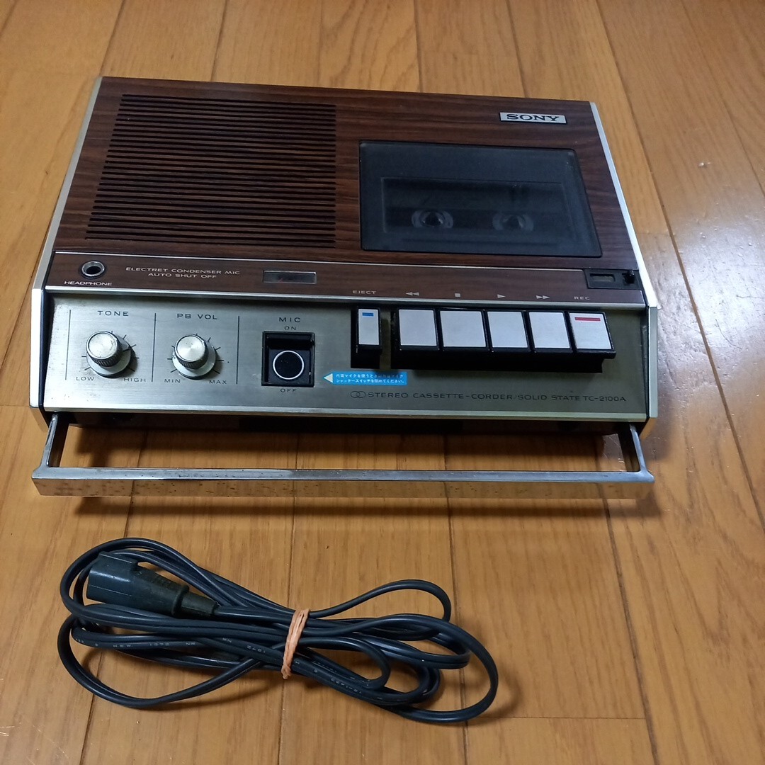 SONY ソニー テープレコーダー TC-2100A(ジャンク)の画像5