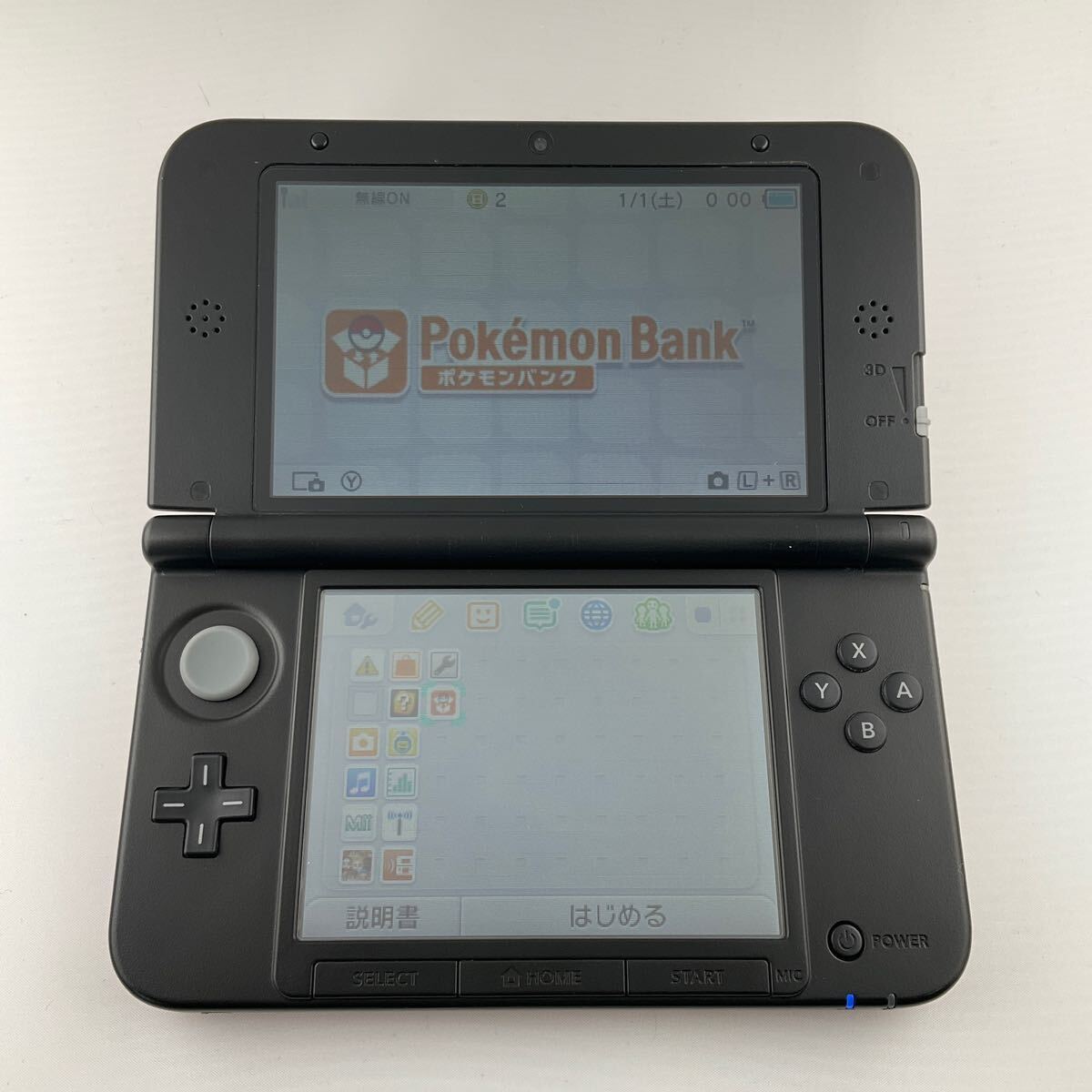 ◆ポケモンバンクDL済み　◆ニンテンドー3DSLL本体　美品　⑤_画像1