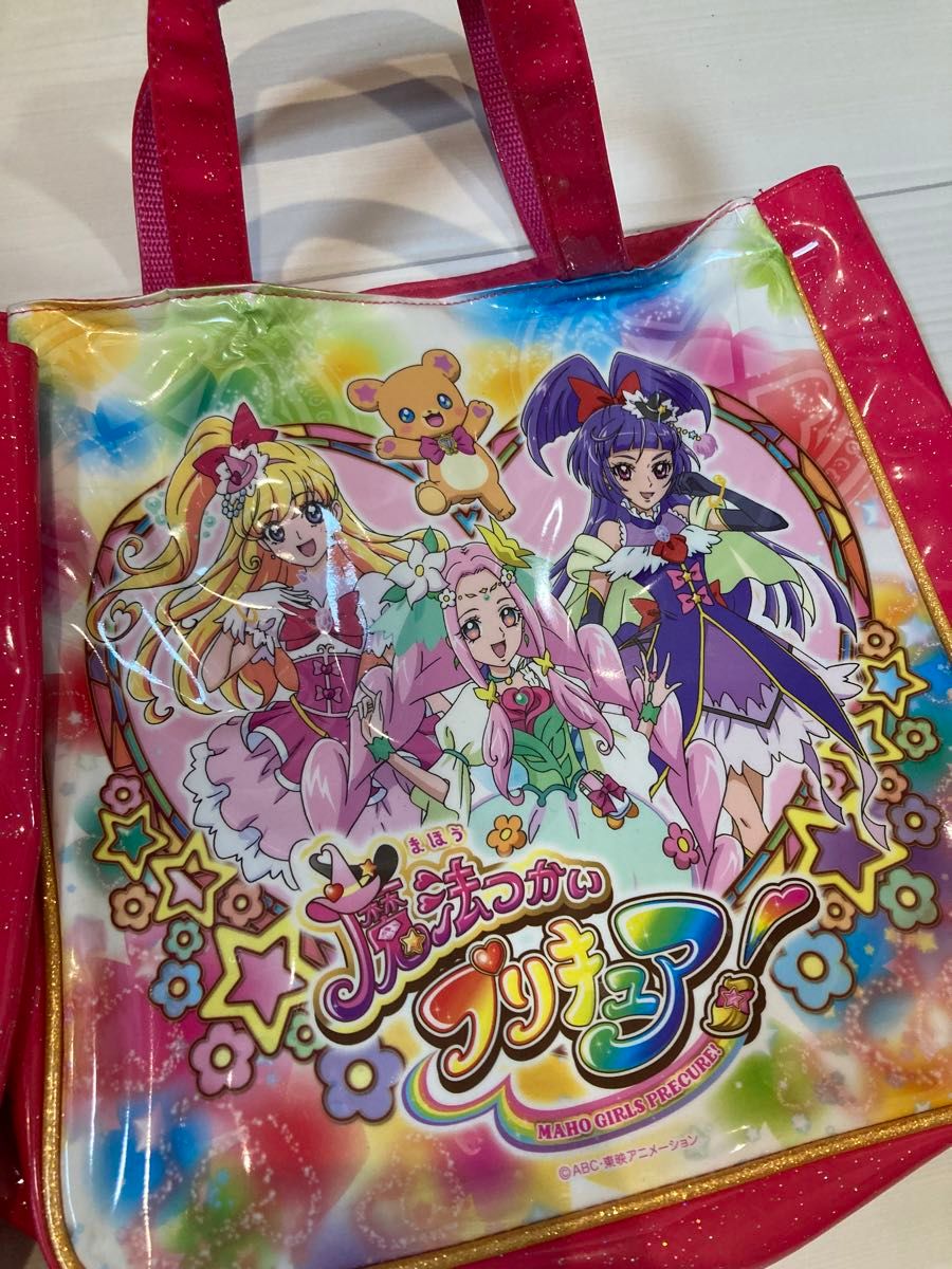 プリキュア バッグ キッズ　プリンセスプリキュア　魔法つかいプリキュア　バッグ　手持ちバッグ　女の子　男の子　キャラクター　