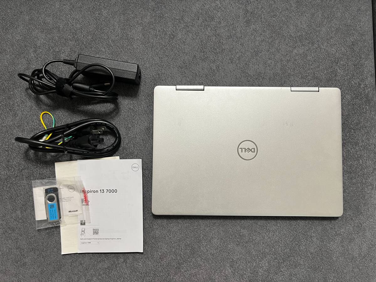 Dell ノートパソコン Windows 10 Pro Core i7 SSD タッチパネル搭載　New Inspiron 13 7000 2-in-1_画像3