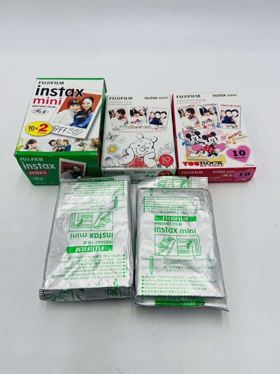 未開封　期限切れ FUJIFILM 富士フイルム チェキ instax mini フィルム チェキフィルム チェキ用フィルム 10枚　6パック_画像1