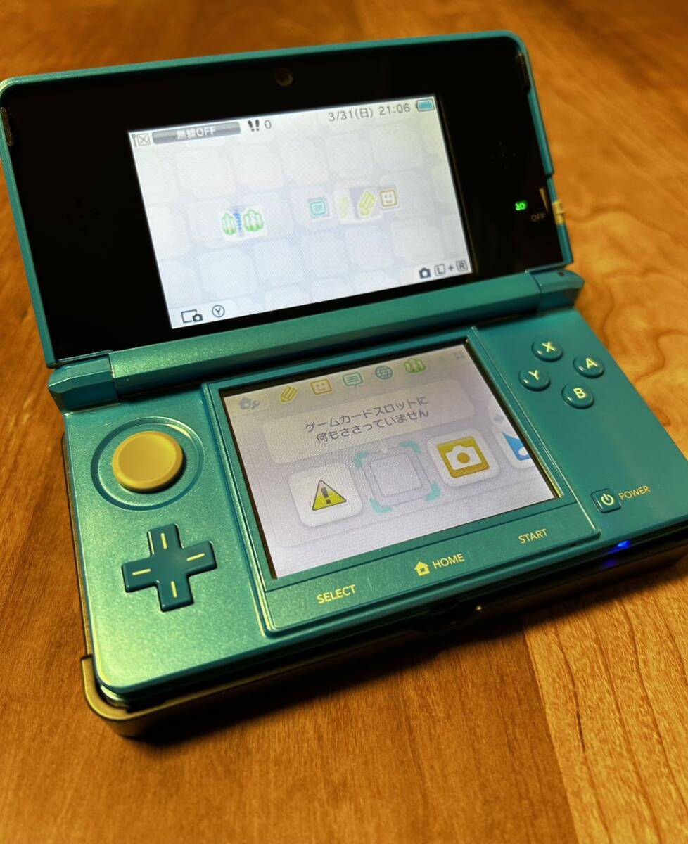 美品 任天堂 ニンテンドー 3DS ライトブルー - ゲーム