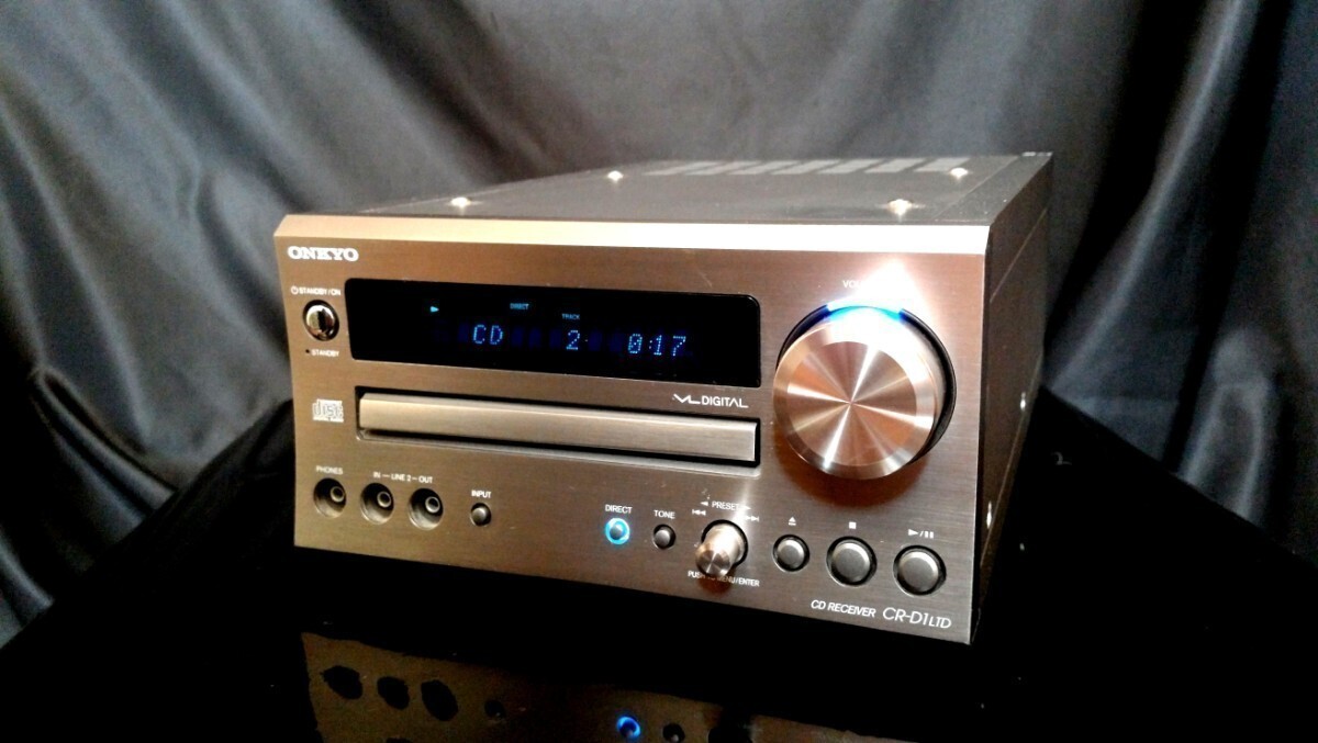 ONKYO CR-D1 LTD オンキヨー 高音質CDレシーバー♪除菌クリニーング品♪ピックアップレンズ交換他_画像4