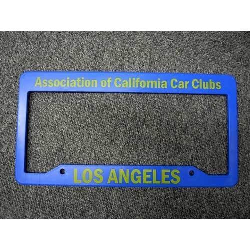 ナンバープレート　カリフォルニア カークラブ California Car Club フレーム （ブルー） アメリカ雑貨 アメリカン雑貨_画像1