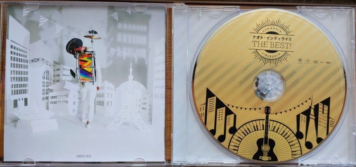 ナオト・インティライミ／THE BEST! (通常盤) 帯付CD初のベストアルバム