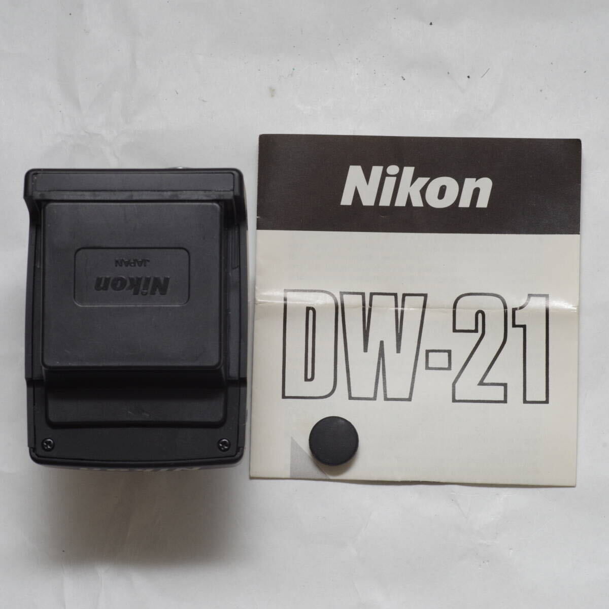 Nikon DW-21 F4用 高倍率ファインダー ニコン カメラアクセサリ　元箱・説明書付き_画像9